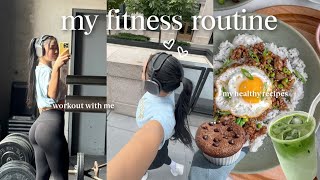 wellness diaries 🌱 my workout routine, high protein recipes, cycle syncing, & how to be consistent!