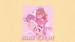 Ougoku playlist because trial 4 broke me 💜💚🍇🐝