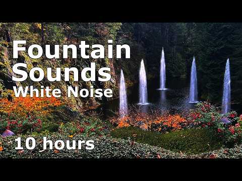 Fountain Water Sound is a Relaxing White Noise