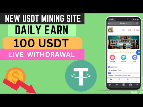 New Antminer USDT mining site | live withdrawal usdt earning sites | best BelievableUsdt income site