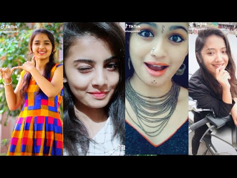 Preethi,Madhu,Sneha,Sitara Tiktok videos who is the best unlimited tiktok videos