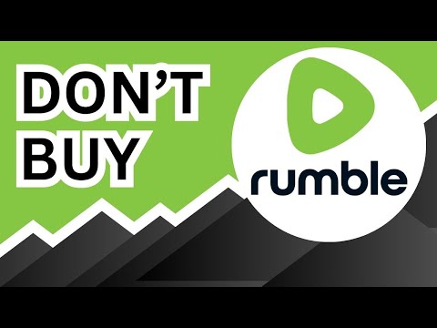 DON'T BUY Rumble Stock (Until You Watch This Analysis) #RUM