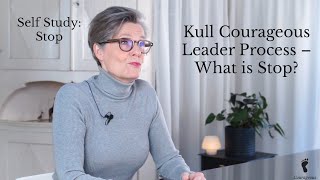 What is Stop? Courageous Leader™ Self-Study: Stop with Margareta Kull