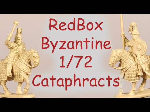 Byzantine Cataphracts RedBox 1/72 unboxing. Оглядини солдатиків