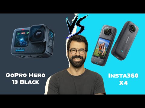 GoPro Hero 13 Black VS Insta360 X4 2025 (Action Camera Showdown)