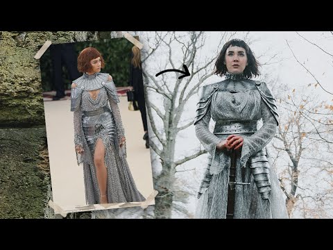 Recreating Zendaya's Armor Dress!