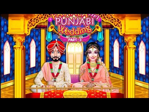 Patiala Girl Punjabi Wedding - Royal Indian Wedding Dress up and MakeOver