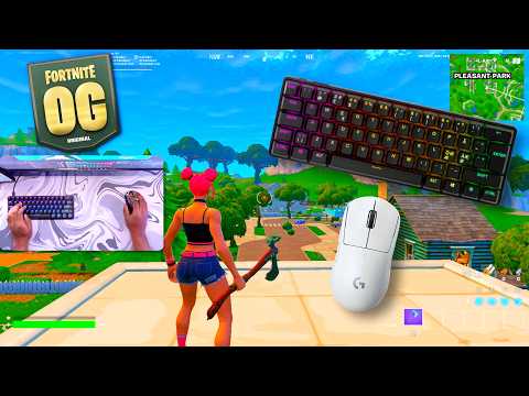 Apex Pro Mini Keyboard ASMR 😴 Fortnite OG Solo Gameplay ⭐