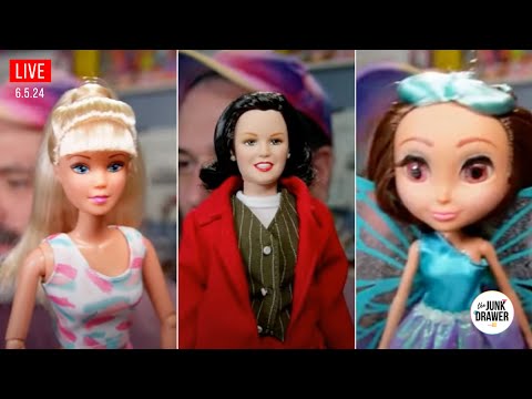 The one with the Rosie O'Donnell doll, Steffi and Barbie Dream Besties! #livestream