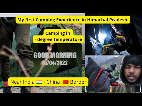 Camping in winter  | Camping in Himachal Pradesh |  @MHYatri and @TheSinghCyclist