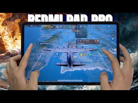 Xiaomi Redmi Pad Pro test game PUBG Mobile 2024