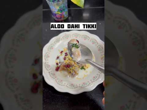 Dahi Aloo Tikki Recipe...#shorts #youtubeshorts #shortvideo #viral