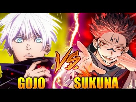 gojo🆚sukuna ☠️fan animation Gojo🗿 Throws a 200% Hollow Purple at Sukuna👌🟣Credits:-@nes_banana