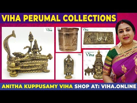 Divine & Authentic Viha Perumal Collection | Viha Online Shopping | Anitha Kuppusamy Viha