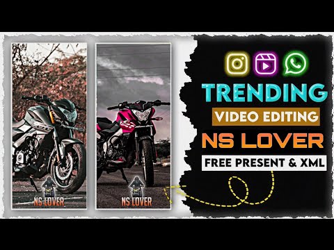 ⚡NS bike lover status video Editing in alight motion | trending bike lovers editing in kannada