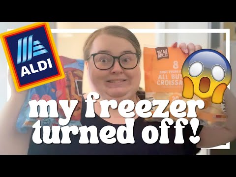 RE-FILL MY FREEZER WITH ME | Aldi food shop | 2024