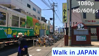 [香川県 高松市] (Walking in  Kagawa Prefecture Japan)  ことでん林道駅周辺を歩く