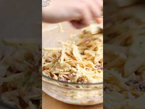 Coleslaw and with apples and nuts