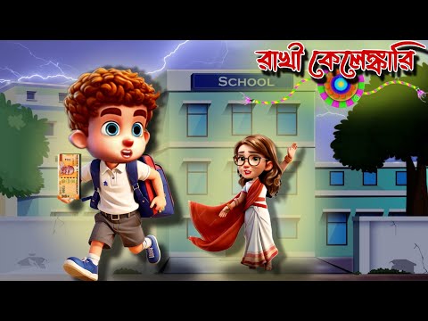 রাখী কেলেঙ্কারি | Raksha Bandhan Cartoon Story | Raksha Bandhan 2024 | Bangla Cartoon Golpo | Rakhi