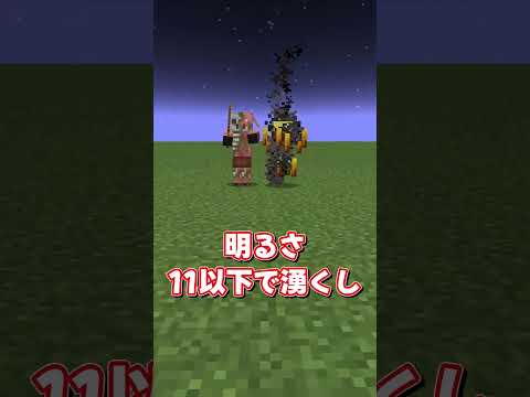 意外と知らない「明るさの秘密」 #ゆっくり実況  #マイクラ