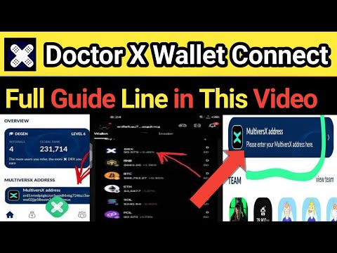 How To Connect Doctor X Wallet | X Portal Connect with Doctor X | How to connect X portal wallet