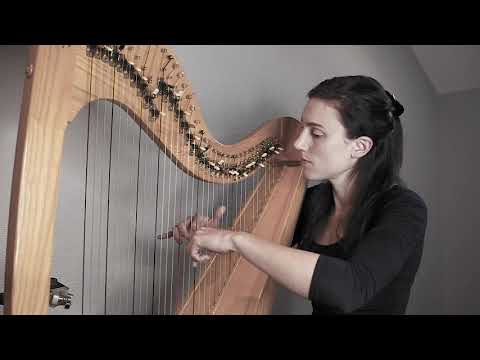 Tamsin Dearnley plays 'Suite for lever harp: Mvnt IV - Lullaby'