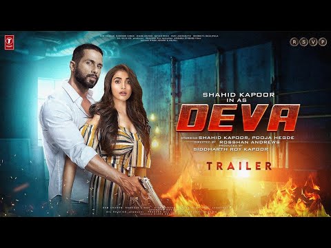 DEVA - Trailer | Shahid Kapoor | Pooja Hegde | DEVA Movie Trailer | DEVA Release Trailer | 31 Jan