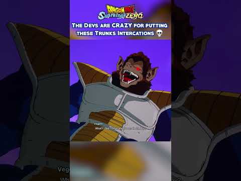 The Devs were CRAZY For Putting These Trunks Interactions This In Game...