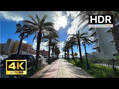 【4K HDR】Morning Walk in Chatan, Okinawa (北谷 沖縄)