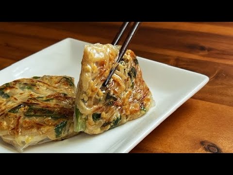 豆芽米紙煎 Bean Sprouts Rice Paper Recipe