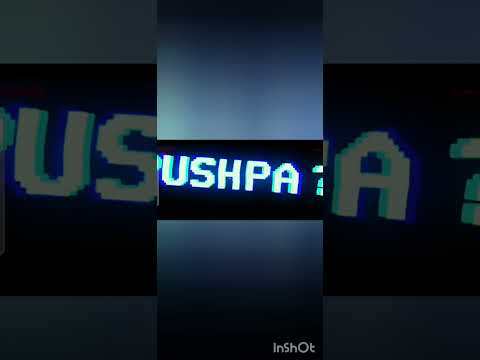 The Much Awaited PUSHPA 2 teaser...#PUSHPA PUSHPA-THE RULE