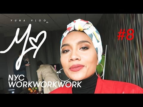 YUNA VLOG #8 : NYC WORK WORK WORK