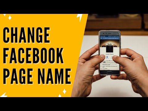 How to Change Facebook Business Page Name 2025