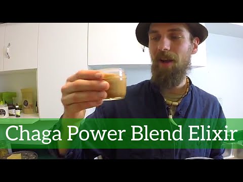 Making Herbal Elixirs : Chaga Power Blend  | Harmonic Arts