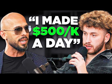 Andrew Tate Tells Crazy Story of His Start In Crypto