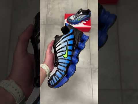 Nike shox tl green racer blue