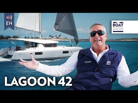 LAGOON 42 seen at St. Petersburg Boat Show 2024 - The Boat Show