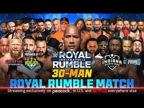 WWE Royal Rumble 2025 - Men's Entry Predictions