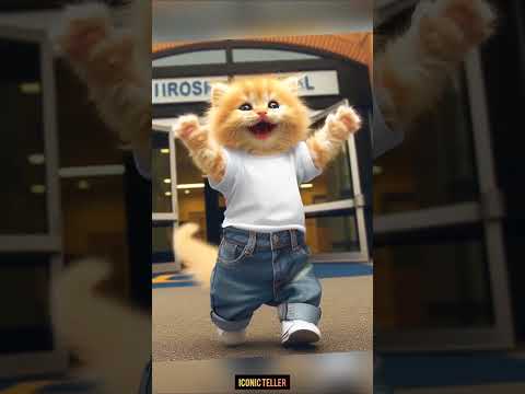 The Great Kitchen Caper A tiny Kitten || Bedtime story || #shortsviral #kitten #cute @IconicTeller