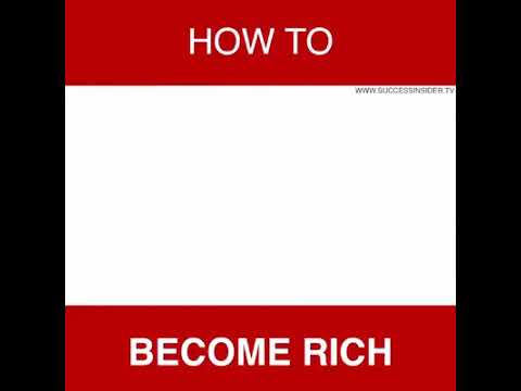 How to Become Rich: 5 Steps to Becoming a Self-Made Millionaire