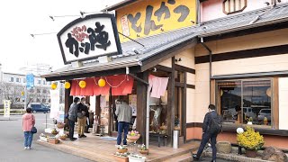 岡山）行列のできるとんかつ専門店の爆売れガッツリとんかつ定食丨Tonkatsu - Japanese Street Food