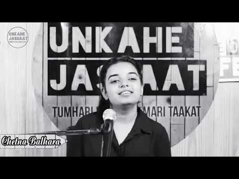 Nahi karni mohabat ja bhatka mat By Chetna Balhara ¦¦ New sad shayari status ¦¦ UNKAHE JASBAAT ¦¦