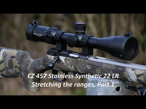 Stretching the ranges with a CZ 457 Stainless Synthetic 22 LR, part 1