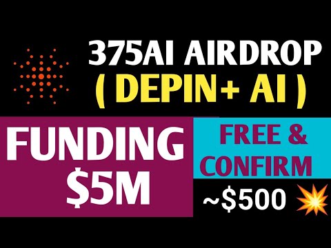 375ai Airdrop New Update | 375 AI Airdrop Claim | 375go App Airdrop Update