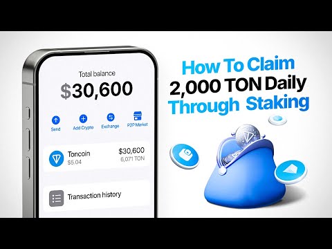 Earn 2,000 TON Daily with This Simple Trick – Toncoin Staking Hacks You Need to Know!