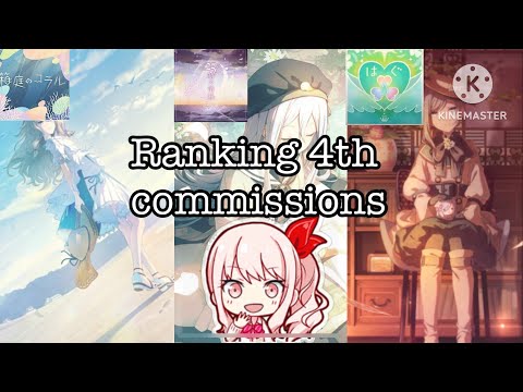 Ranking all pjsk 4th commissions!