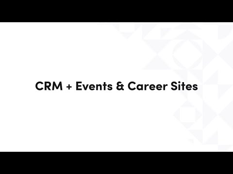 TA Tech is Better Together: Gem CRM + Events & Career SItes