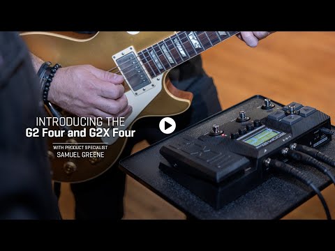 Meet the Zoom G2 Four & G2X Four Multi Effects Processors