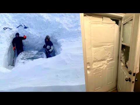 Buffalo extreme winter snow storm: new York most affected places