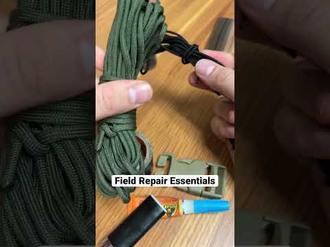 Field repairs suck, but having the right gear on hand makes them much easier.